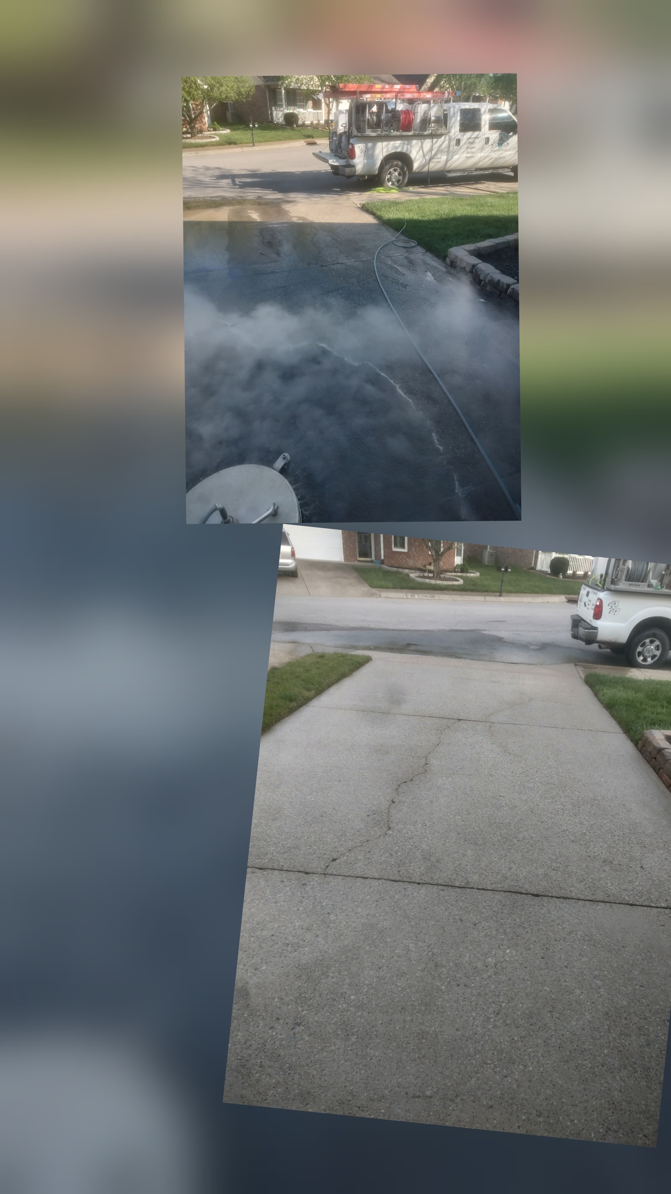 Before and after: Driveway Sealing
