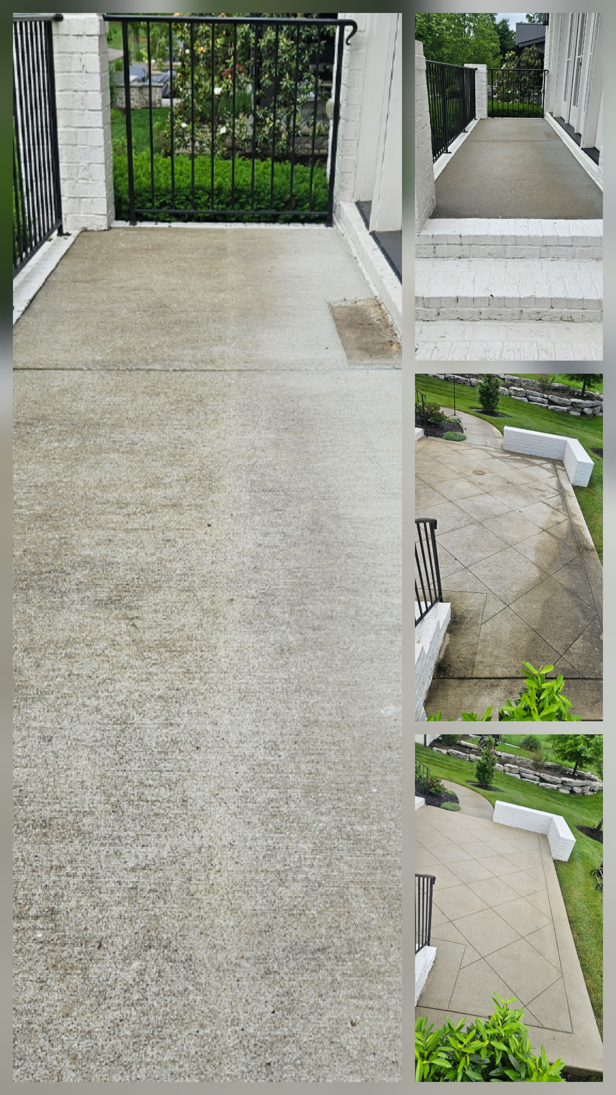 Before and after: Patio & Carport